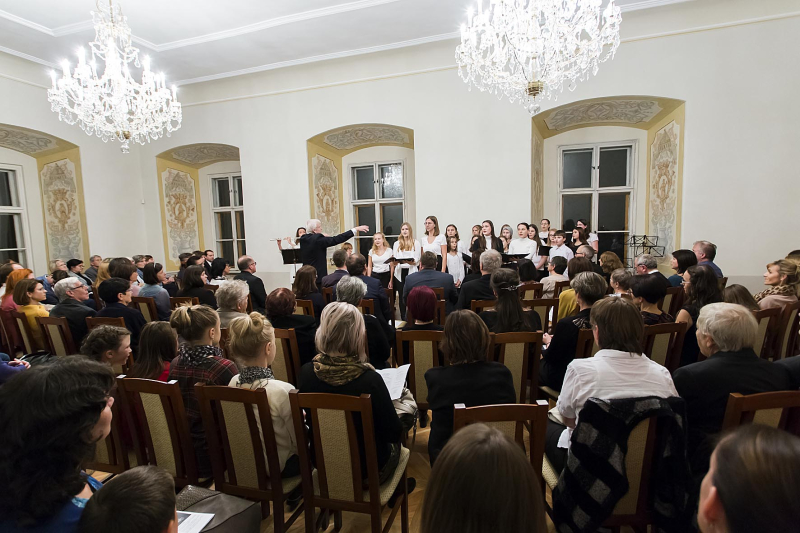 Slavnostní otevření hudebního sálu zámku Rosice 10. 11. 2019 (HO)